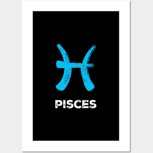 Pisces Zodiac Sign Posters and Art